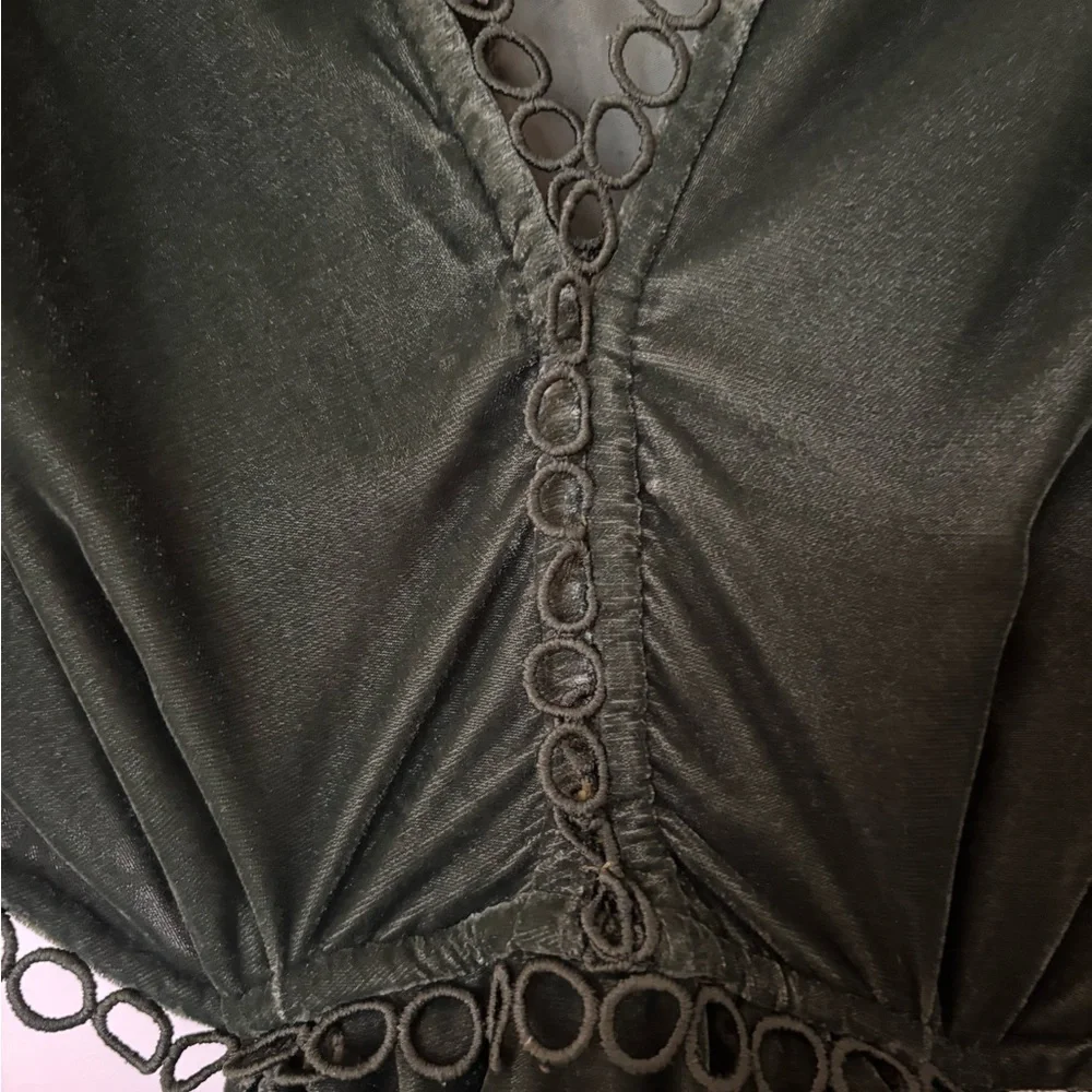ASOS Green Ruffled Dress - Picture 4 of 5